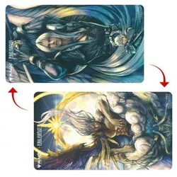 MTG FINAL FANTASY Double Sided Playmat featuring Sephiroth, Fabled SOLDIER