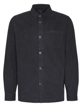 Giacche uomo - washed overshirt - blu