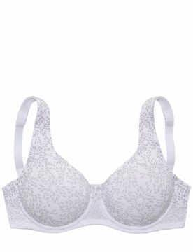 NUANCE Sujetador taupe / blanco