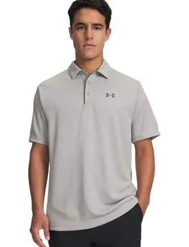 Tech Herren Poloshirt, grau LG