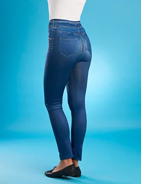 Slim-Jeggings blau Amélie di Santi - Amelie di Santi - FashionsVida