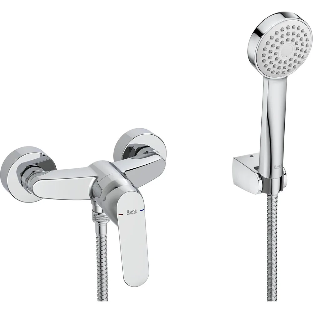 Monomando mezclador para ducha Alfa - Roca - FashionsVida