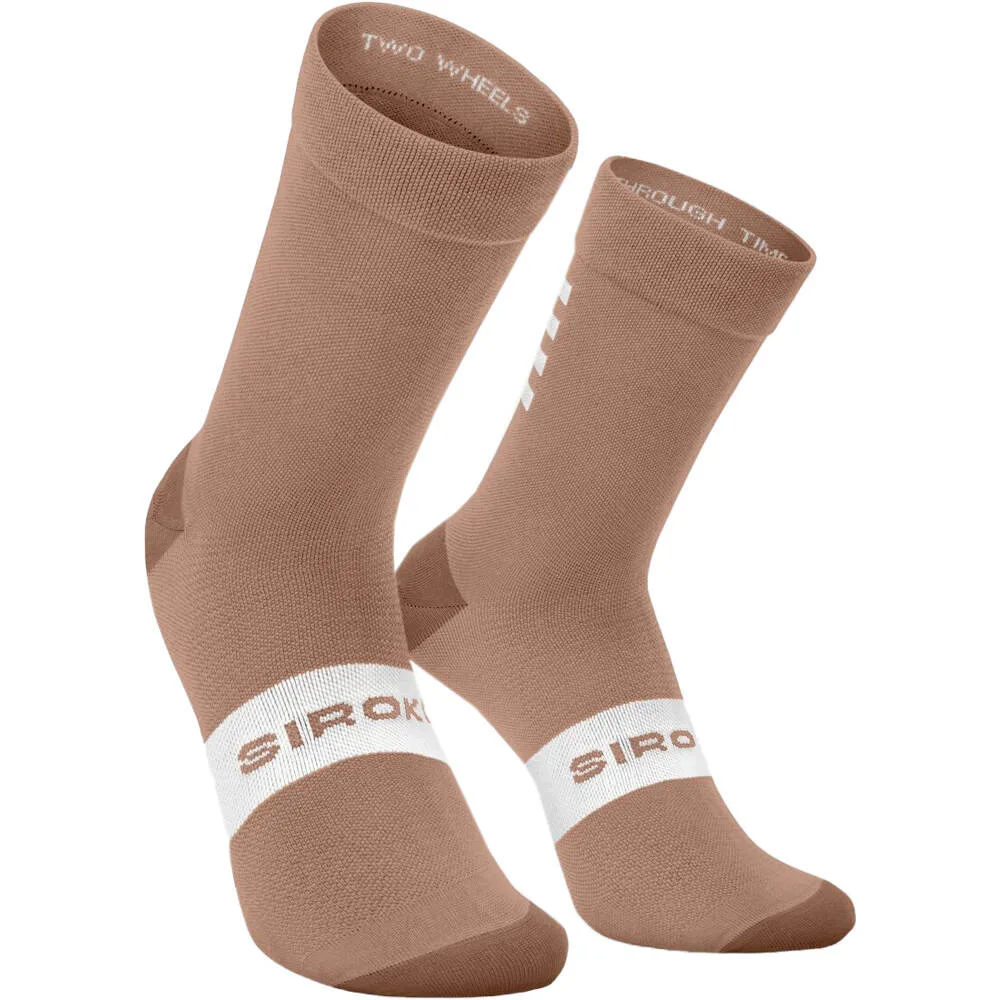 S1 calcetines ciclismo Marron (L) - Siroko - FashionsVida