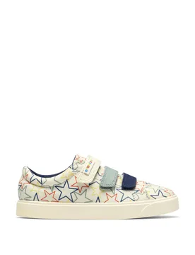Kids' Canvas Riptape Trainers (7 Small - 12.5 Small) Multi male - Clarks - FashionsVida