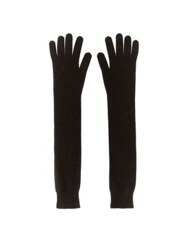 Guanti misto cashmere TESTA DI MORO U