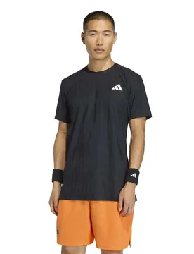 Tennis Climacool+ Airchill Freelift Short Sleeve T-shirt Black L - Adidas - FashionsVida