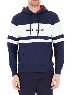 Felpa con cappuccio BLU SCURO XL