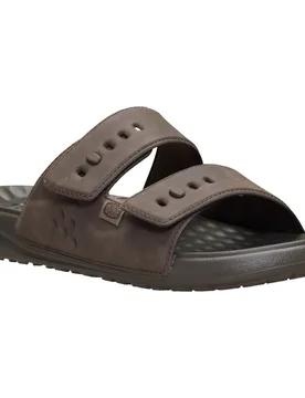 Wave 2 Strap Polyurethane Mens Major Brown Sandals Pu - Size Uk 11 - HEYDUDE - FashionsVida