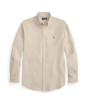 POLO Hemd Custom Fit beige S herren - Ralph Lauren - FashionsVida