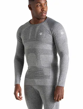 In the zone camiseta térmica manga larga hombre Gris (S) - Dare2b - FashionsVida