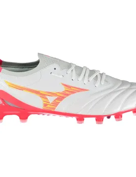Chaussures De Football Morelia Neo Iv Beta Japan Fg White / Pink Tetra / Fuchsia Purple EU 45 - Mizuno - FashionsVida