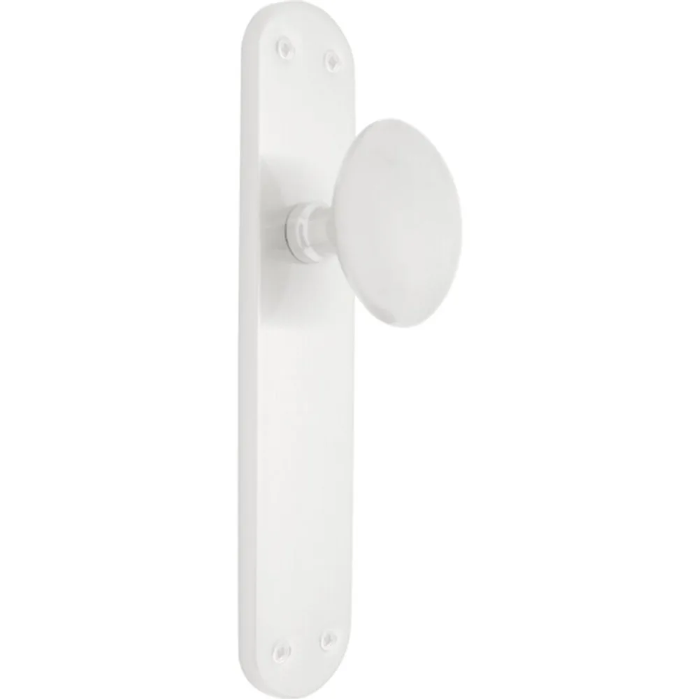 Pomo con Placa Decorativa para Puertas de Paso Interior 242 x 45 x 70 mm - JANDEL - FashionsVida