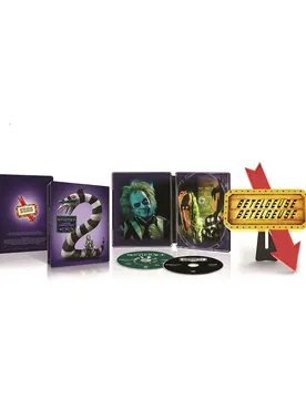 Beetlejuice Beetlejuice (2024) Premium Lightbox Edition + Beetlejuice (1988) Multicolor One Size unisex