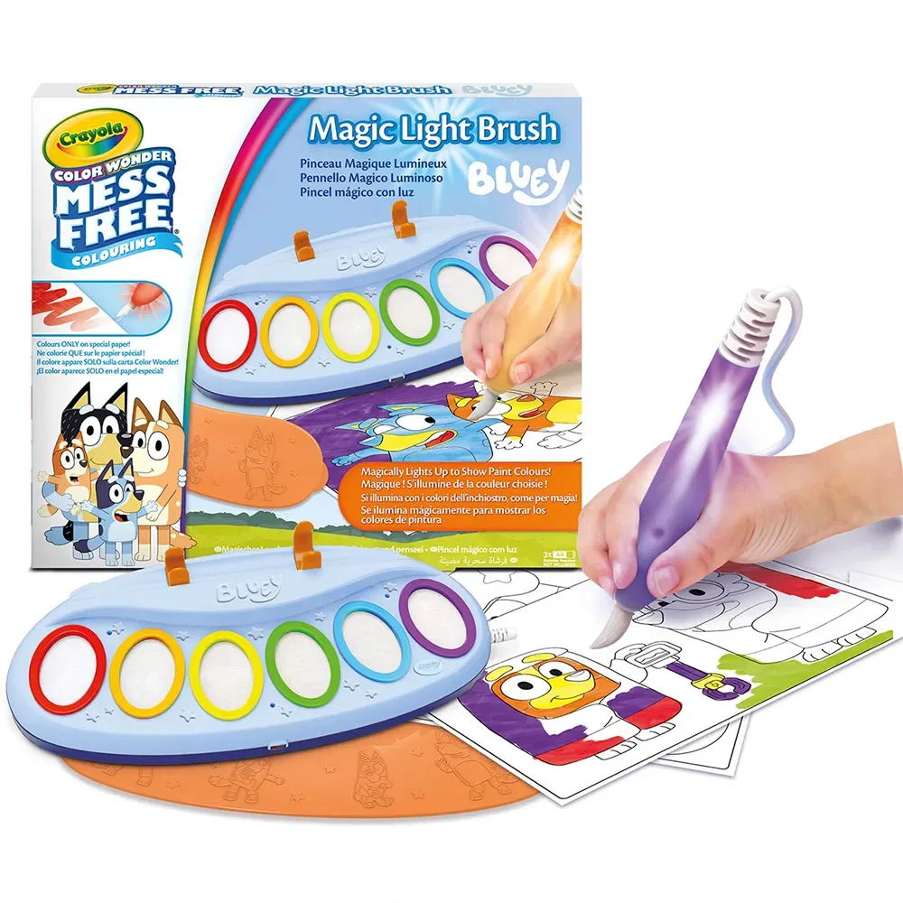 Artigianato Color Wonder Bluey Light-up Magic Brus - Crayola - FashionsVida
