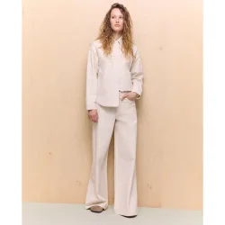 Pantalón de mujer palazzo con tiro alto