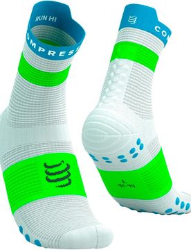Pro racing socks v40 run high calcetines running Blanco (35-38)