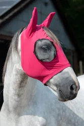 HKM Fliegenmaske ELASTIC magenta XL