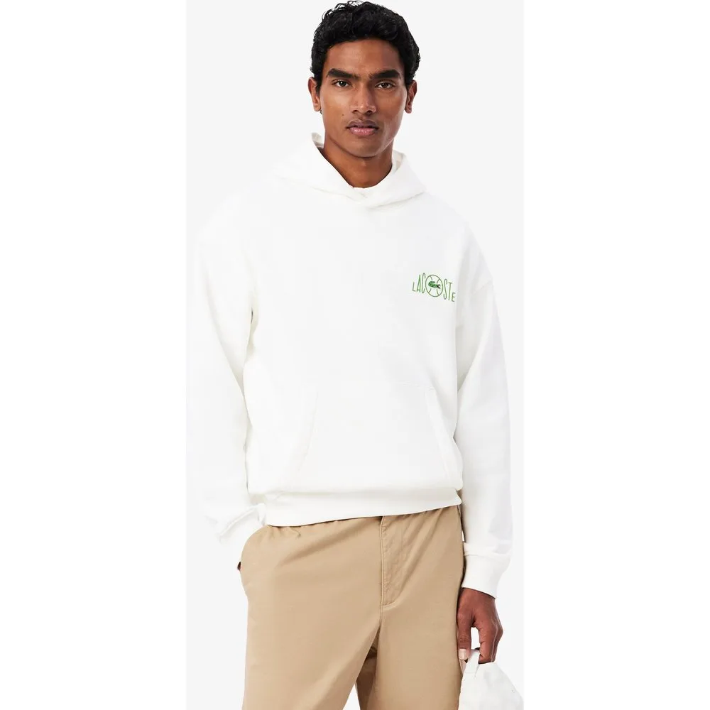 Sudadera de hombre con capucha con múltiples estampadas - Lacoste - FashionsVida