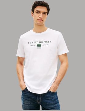 T-shirt Cotone Regular Fit con Logo Iconico