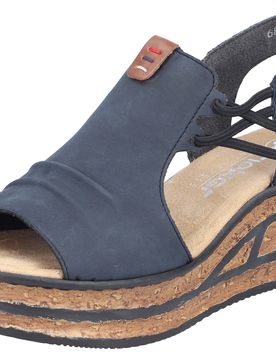 Rieker Sandalias azul oscuro