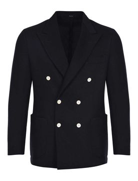Giacca Realizzata In Misto Lana E Cashmere