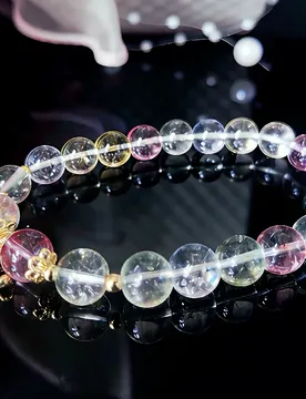 Jewelry Bracelet Fashion Rainbow Crystal Women's Hand Bracelets Handmade Lucky Hope Beauty - Aliexpress - FashionsVida