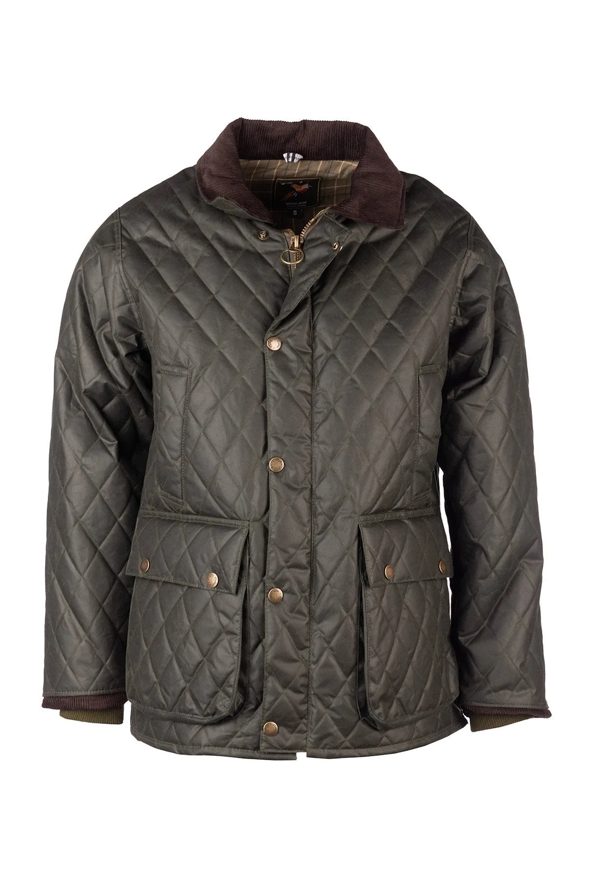 Settle Mens Quilted Wax Jacket - - Size: XXL - Rydale - FashionsVida