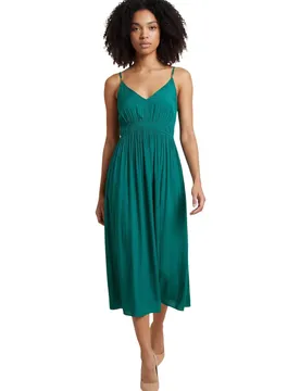 Damen Kleid Grün 510638