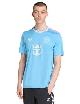 Miami Men Jerseys/Replicas - Blue - Size XXL - Poly Mesh - Blue - Size: 2X-Large - Adidas - FashionsVida