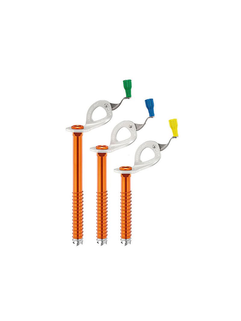 Eisschraube Laser Speed Light orange 21CM