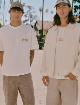 T-Shirt Boxy Con Scritta