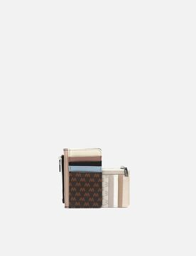 Ivanka Kartenetui mit Monogramm-Print ED