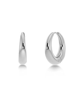 Ohrringe FURO Large Steel silber damen