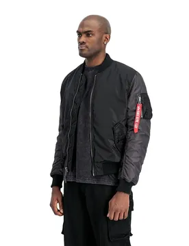 Industries Giacca Ma-1 Camo Black S