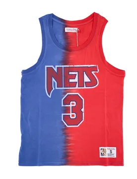 Canotta Uomo Nba Vertical Tie Dye Tank Hardwood Classics No 3 Drazen Petrovic Nejnet Original Team Colors - Mitchell & Ness - FashionsVida