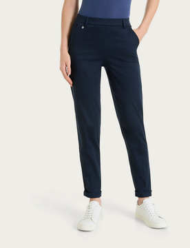 RAGNO pantalone chino donna bleu