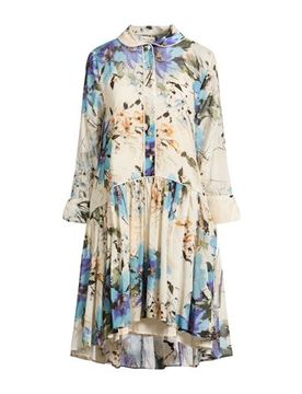 Vestido midi Mujer Marfil 36,38,40,42,44 Mujer