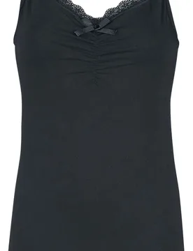 Gothic Top - Ladies Come First - S bis 4XL - für Damen - Größe 3XL - schwarz - Frauen - female - Gothicana by EMP - FashionsVida