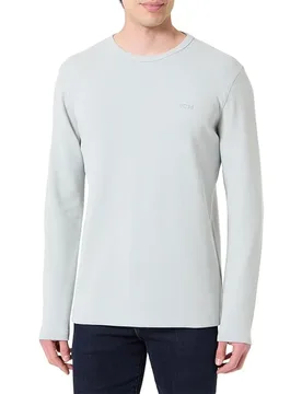 T-shirt à Manches Longues Tempesto Silver S - BOSS - FashionsVida