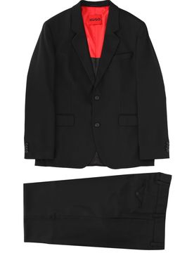 Arti Tailored Fit Mini Check Suit Jacket