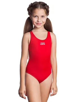 Lada Lining Pbt Swimsuit Red 05 L Girls - Mad Wave - FashionsVida