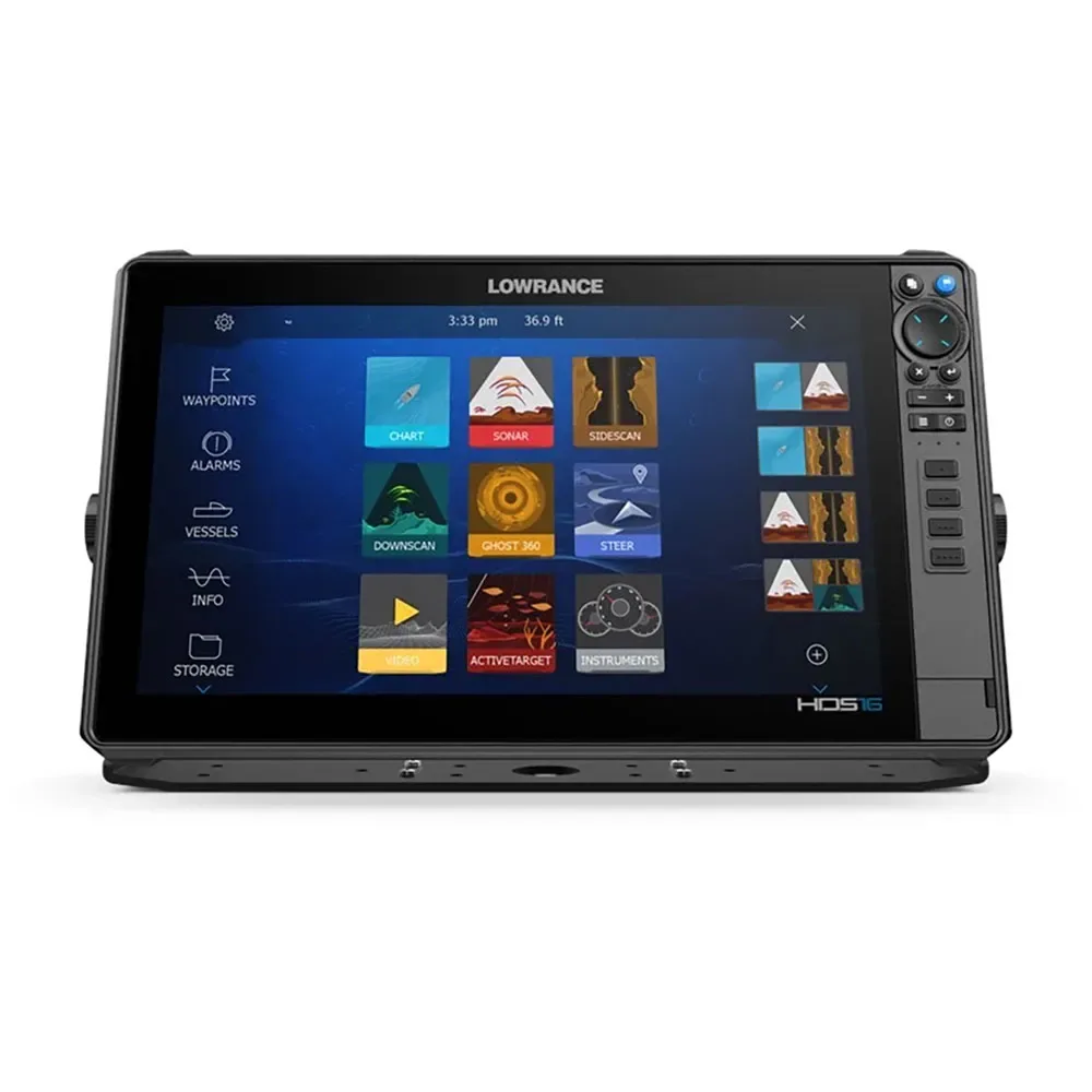 Hds Pro 16 Plotter Without Transducer Black 464 x 263 x 135 mm unisex - Lowrance - FashionsVida