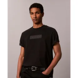 Camiseta Hombre corta bordada