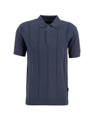 Barbour Polo WELLBURN blu S