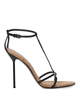 Sandali Lidia T-Strap In Vernice