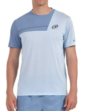Cacin Short Sleeve T-shirt Azul Glaciar Vigore L - Bullpadel - FashionsVida