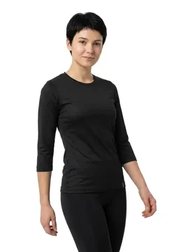 T-shirt à Manches 3/4 Crossover 20191 Deep Black L
