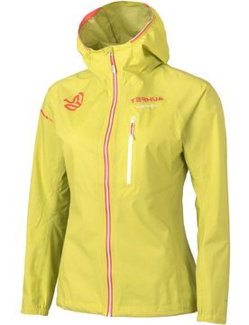 Cyclone chaqueta impermeable mujer Amarillo (XL)