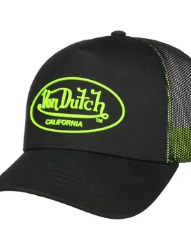 Neon Logo Trucker Cap by - black-yellow - Herren - Size: One Size - Von dutch - FashionsVida