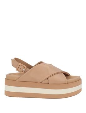 Sandalias Mujer Marrón claro 40,41 Mujer